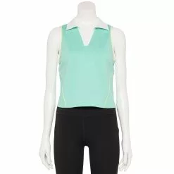 Women's Tek Gear® Perforated Tennis Tank -Casual Wear Hub 5674230 Shy Green