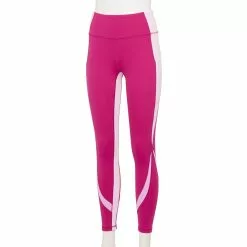 Women's Tek Gear® Ultrastretch Colorblock 7/8 Leggings 9 Women's Tek Gear® Ultrastretch Colorblock 7/8 Leggings -Casual Wear Hub 5674432 Berry Colorblock
