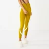Women's Tek Gear® Ultrastretch Colorblock 7/8 Leggings -Casual Wear Hub 5674432 Lime Colorblock