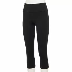 Petite Tek Gear® Ultrastretch Pocket High-Waisted Capri Leggings
