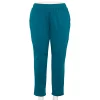 Plus Size Tek Gear® Fleece-Lined Slim Fit Pants -Casual Wear Hub 5688355 Night Life Teal