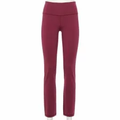 Women's Tek Gear® Shapewear Bootcut Pants -Casual Wear Hub 5721446 Chilled Wine