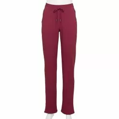 Women's Tek Gear® Ultrasoft Fleece Pants -Casual Wear Hub 5881334 Night Sangria