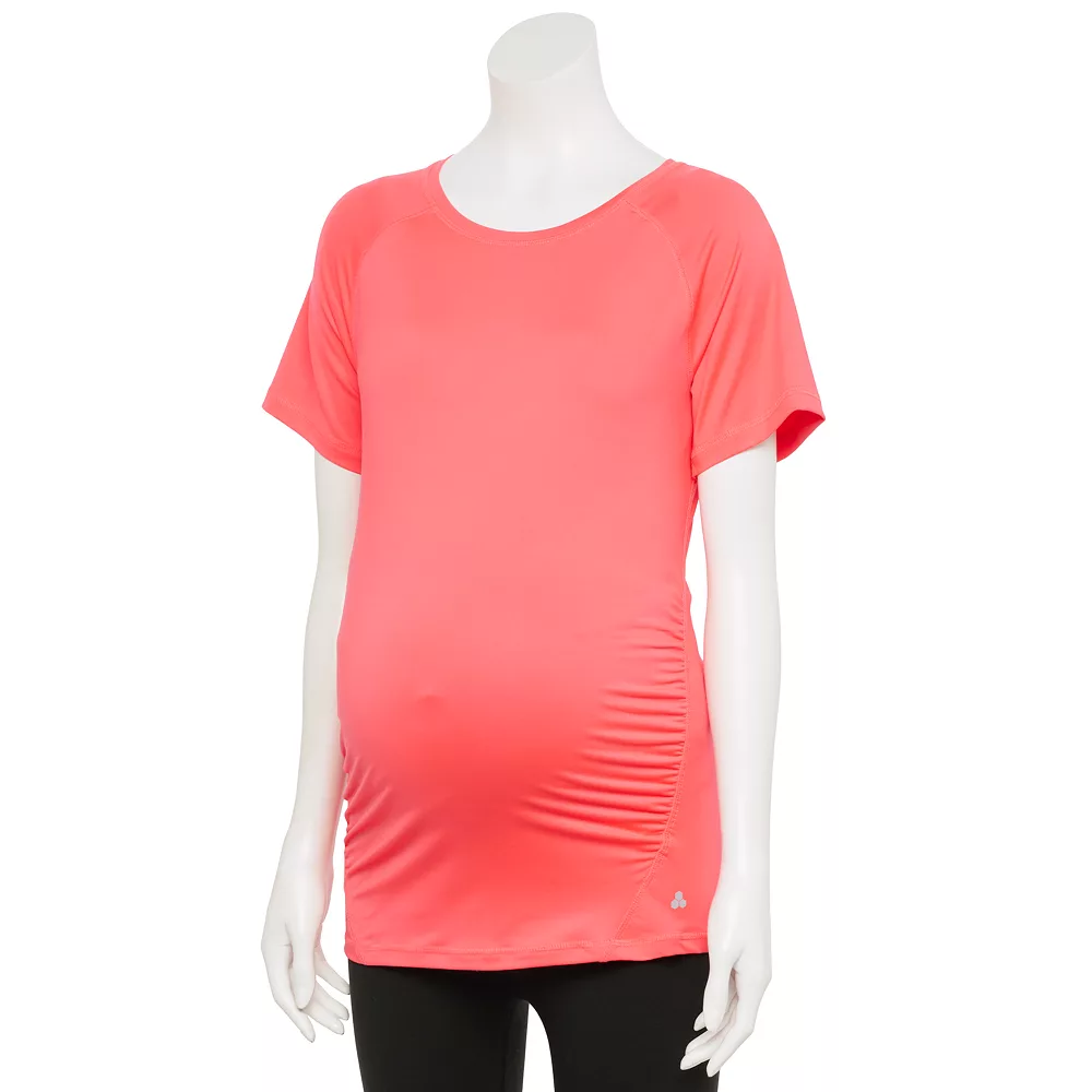 Maternity Tek Gear® Workout Tee 2 Maternity Tek Gear® Workout Tee - Image 2