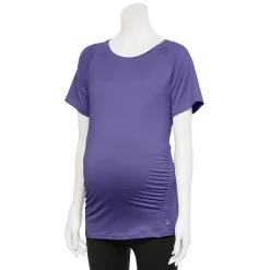 Maternity Tek Gear® Workout Tee 13 Maternity Tek Gear® Workout Tee -Casual Wear Hub 5913951 Maxwell Purple