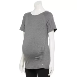 Maternity Tek Gear® Workout Tee 14 Maternity Tek Gear® Workout Tee -Casual Wear Hub 5913951 Mineral Black Sd