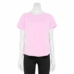 Women's Tek Gear® Core Raglan Tee -Casual Wear Hub 5942070 Cora Pink