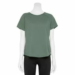 Women's Tek Gear® Core Raglan Tee -Casual Wear Hub 5942070 Esta Olive