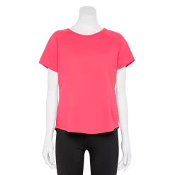 Women's Tek Gear® Core Raglan Tee -Casual Wear Hub 5942070 Fanatic Pink