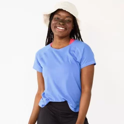 Women's Tek Gear® Core Raglan Tee -Casual Wear Hub 5942070 Presley Purple