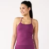 Women's Tek Gear® Brushed Strappy Tank -Casual Wear Hub 5983577 Ravishing Orchid