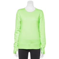 Women's Tek Gear® Ultrasoft Fleece Sweatshirt -Casual Wear Hub 6119993 Awakening Green