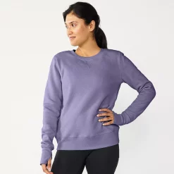 Women's Tek Gear® Ultrasoft Fleece Sweatshirt -Casual Wear Hub 6119993 Grape Yard