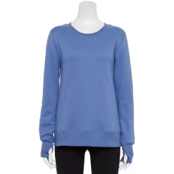Women's Tek Gear® Ultrasoft Fleece Sweatshirt -Casual Wear Hub 6119993 Kingsley Blue