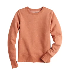 Petite Tek Gear® Ultrasoft Fleece Crewneck Sweatshirt -Casual Wear Hub 6120169 ALT2